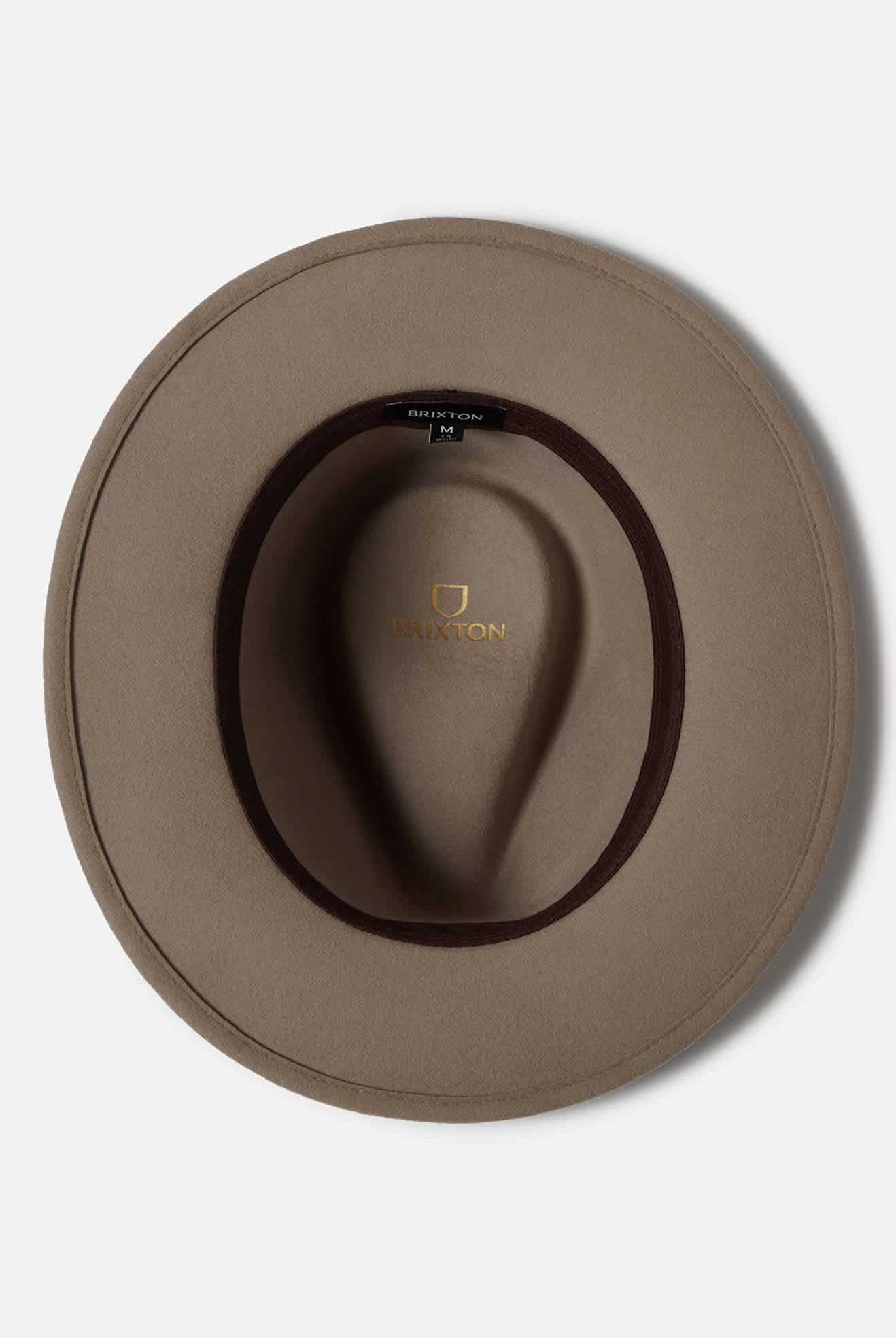 Unisex Messer Fedora in the color Light Tan - Additional Laydown image