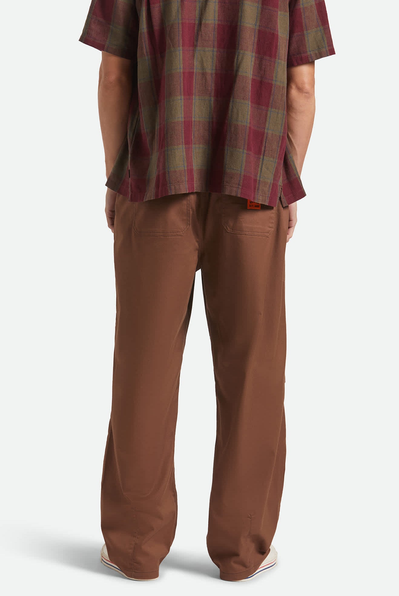 Men's Union Baggy Pant in the color Pinecone Brown - Additional Fit image