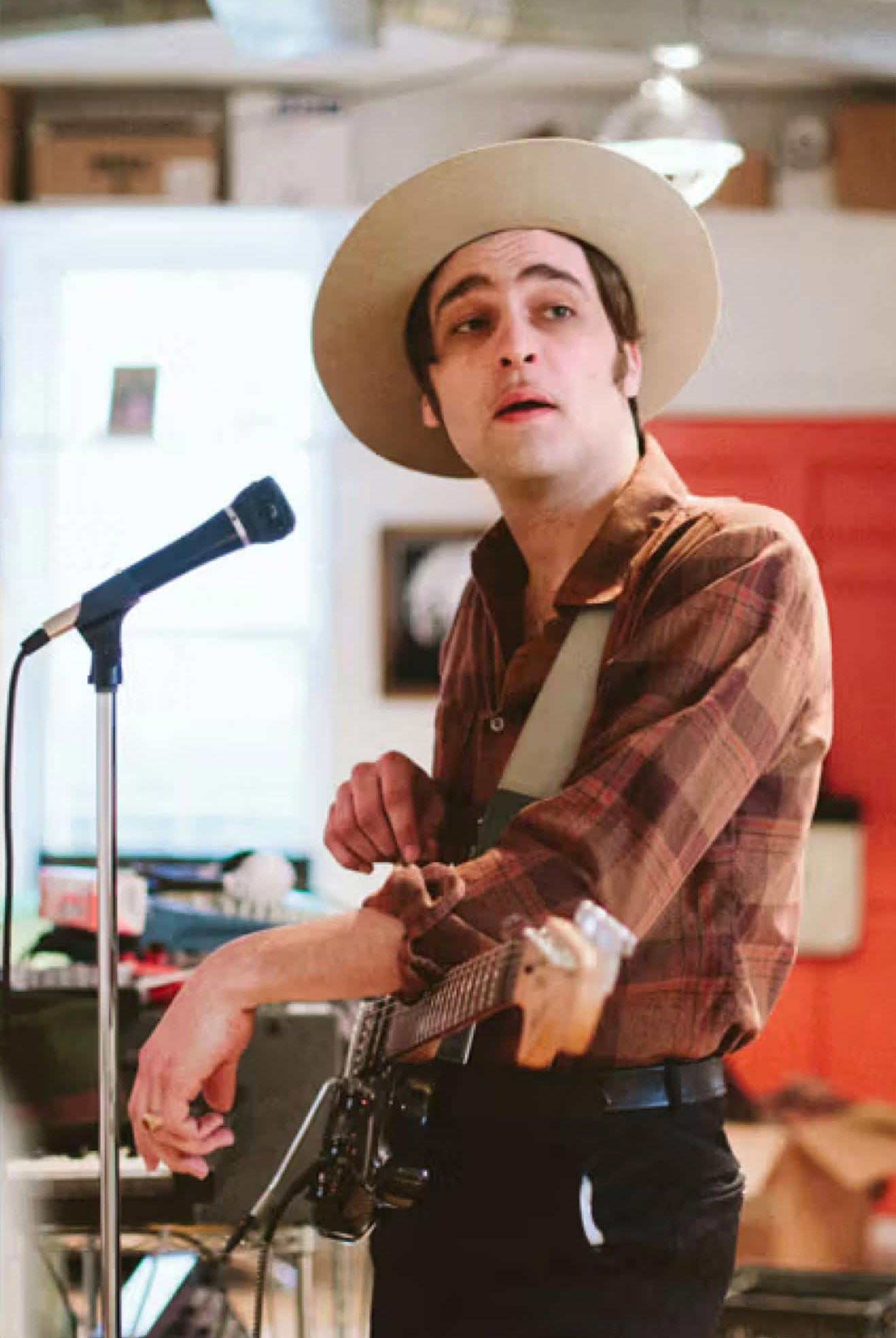 Unisex Messer Fedora in the color Black - Additional Fit image