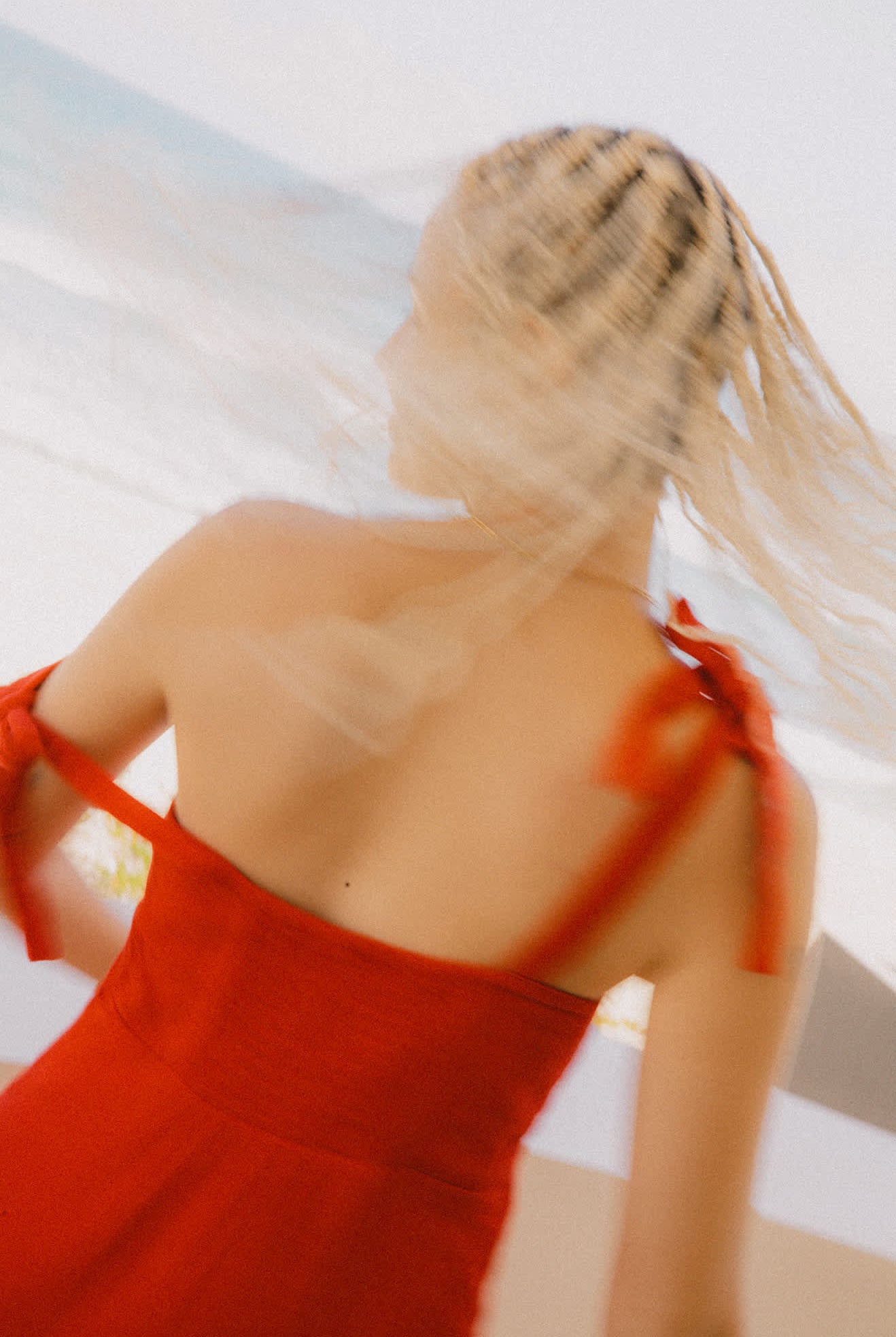 Women's The Tie Dress in the color Adrenaline Rush - Men's Lifestyle image