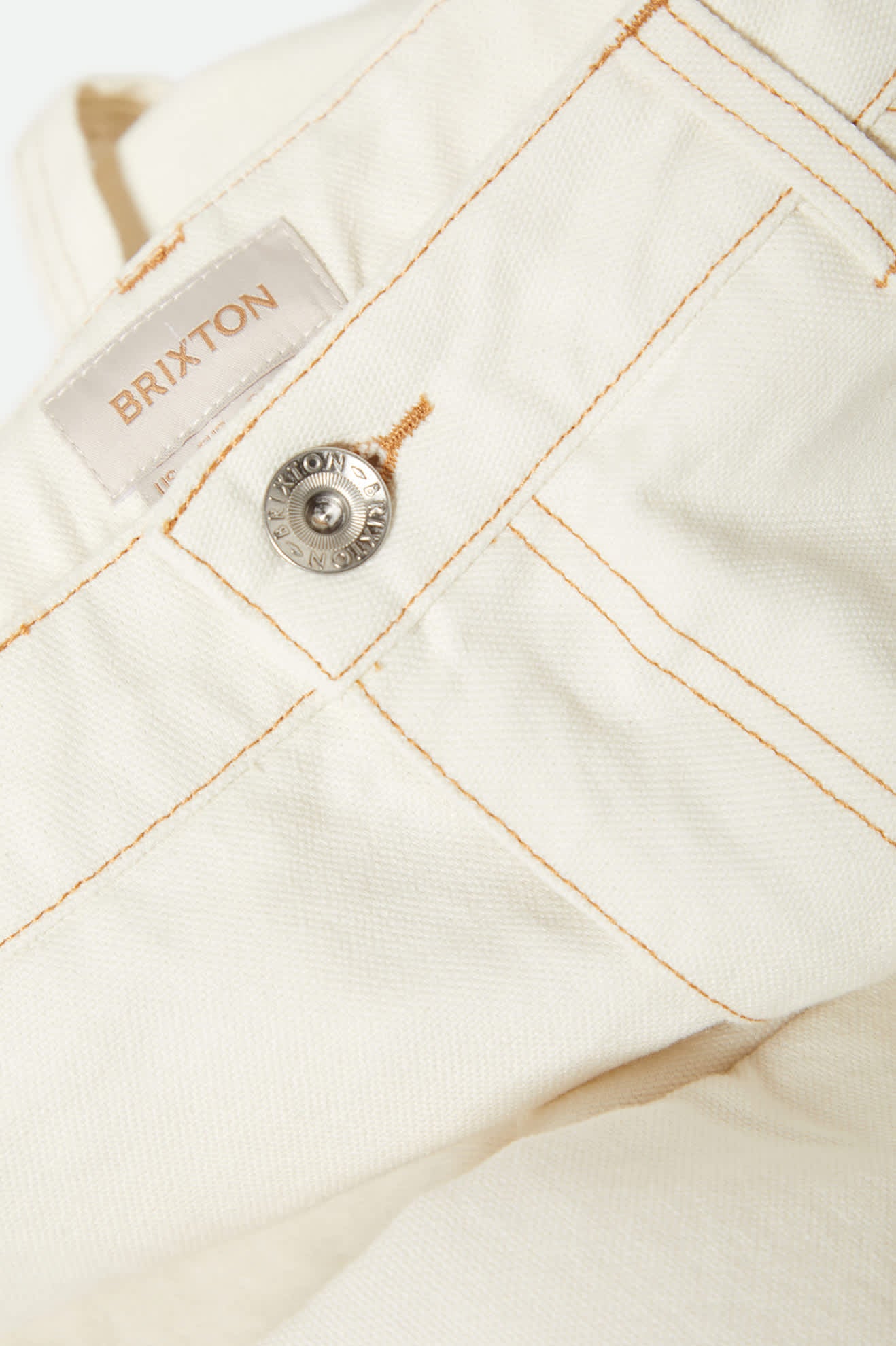 Women's Essex Painter Pant in the color Egret White - Additional Style View