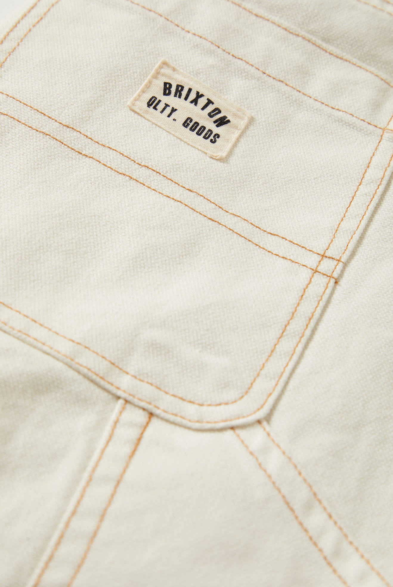 Women's Essex Painter Pant in the color Egret White - Additional Laydown image