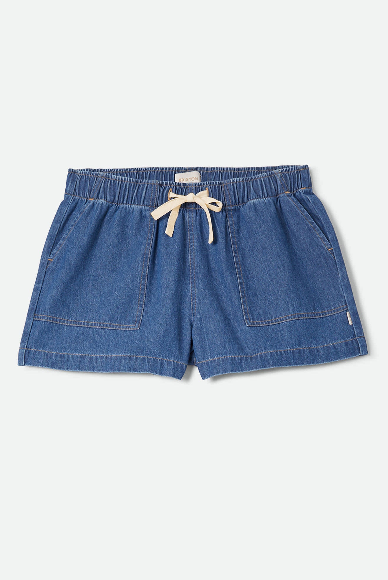 Women's Everyday Women's Short in the color Medium Chambray - Front Product View