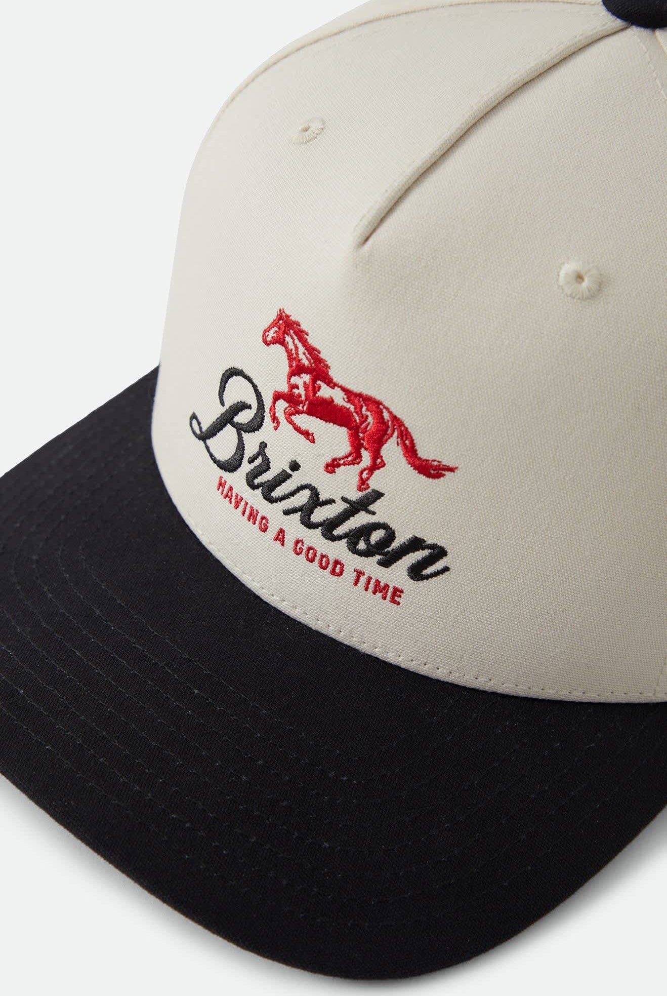 Unisex Good Times NetPlus Snapback in the color Black/Whitecap - Additional Laydown image