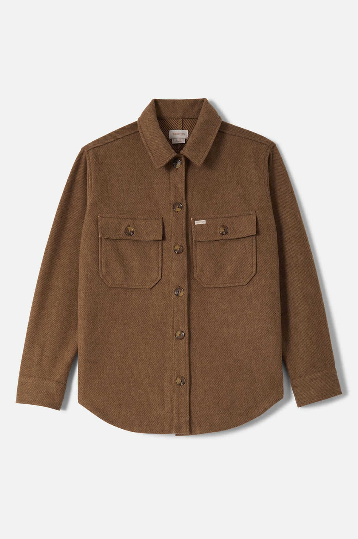 Women's Bagby Jacket in the color Khaki Heather - Front Product View