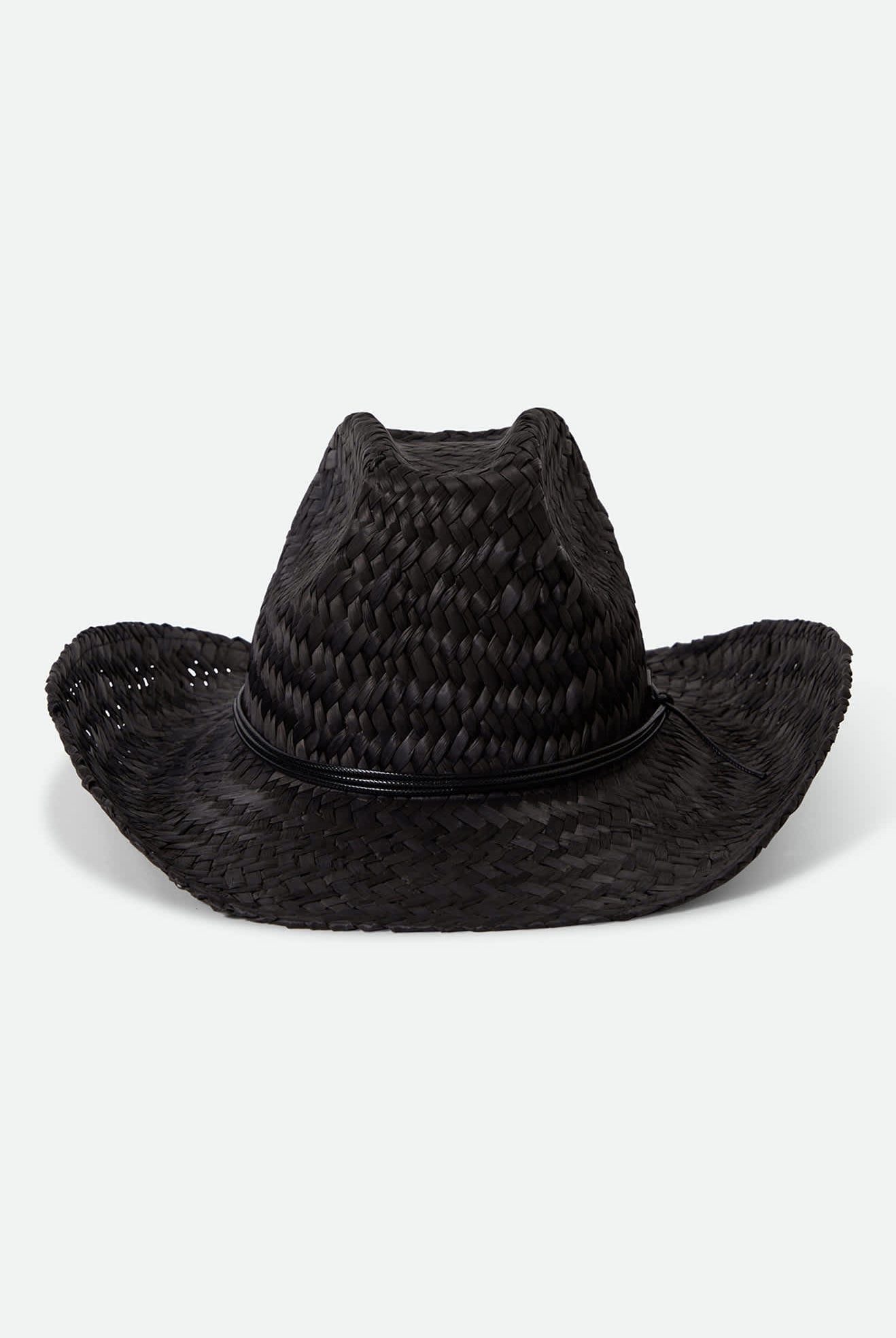 Unisex Houston II Straw Cowboy Hat in the color Black - Additional Laydown image