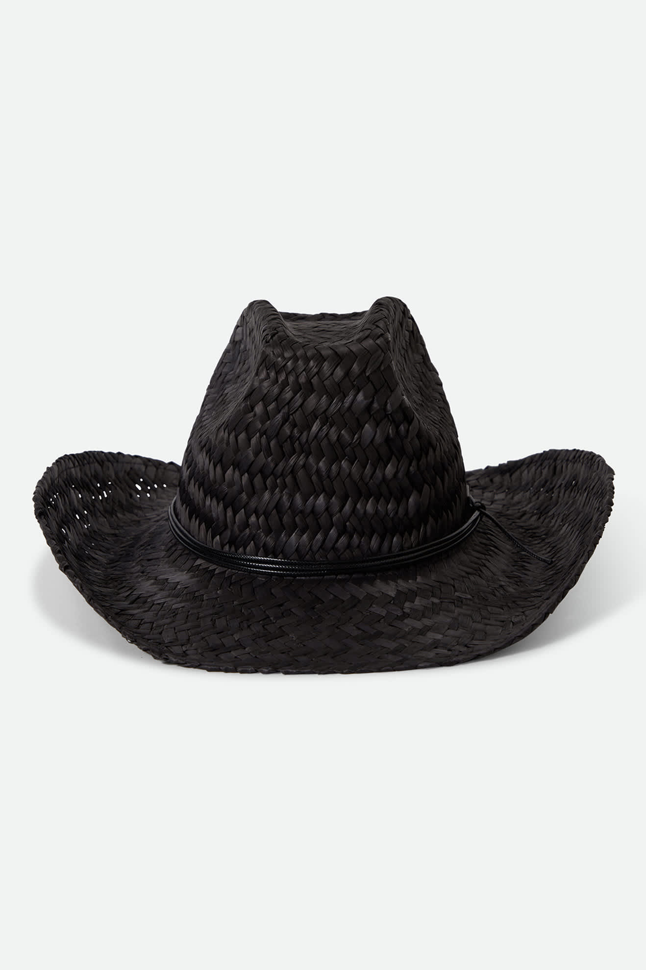 Unisex Houston II Straw Cowboy Hat in the color Black - Additional Laydown image