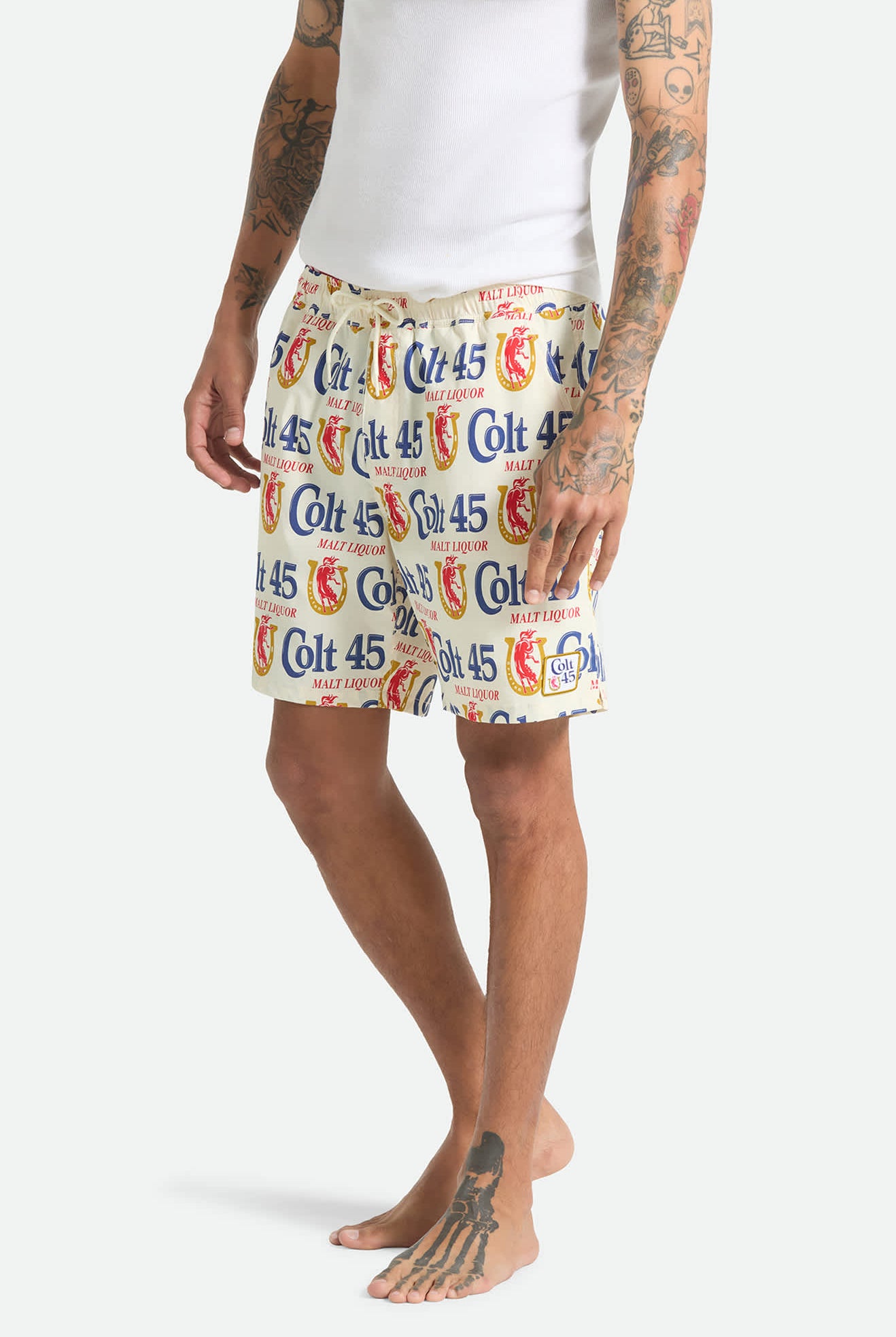 Men's Everyday Stretch Hybrid Short 7" in the color Multi Colt 45 - Men's Side View