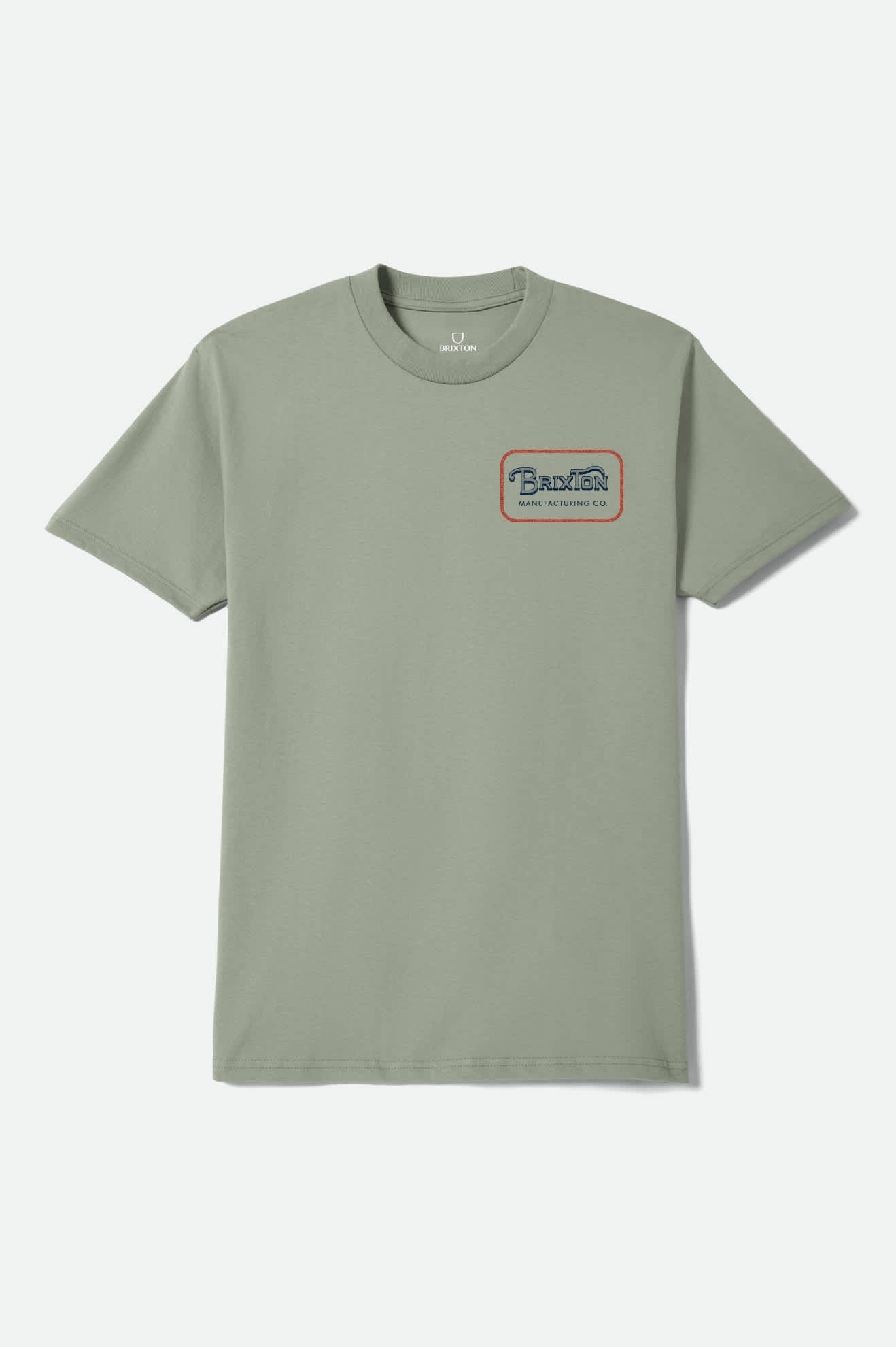 Men's Grade Short Sleeve Shirt in the color Desert Green/Dark Navy/Amber Terrain - Front Product View
