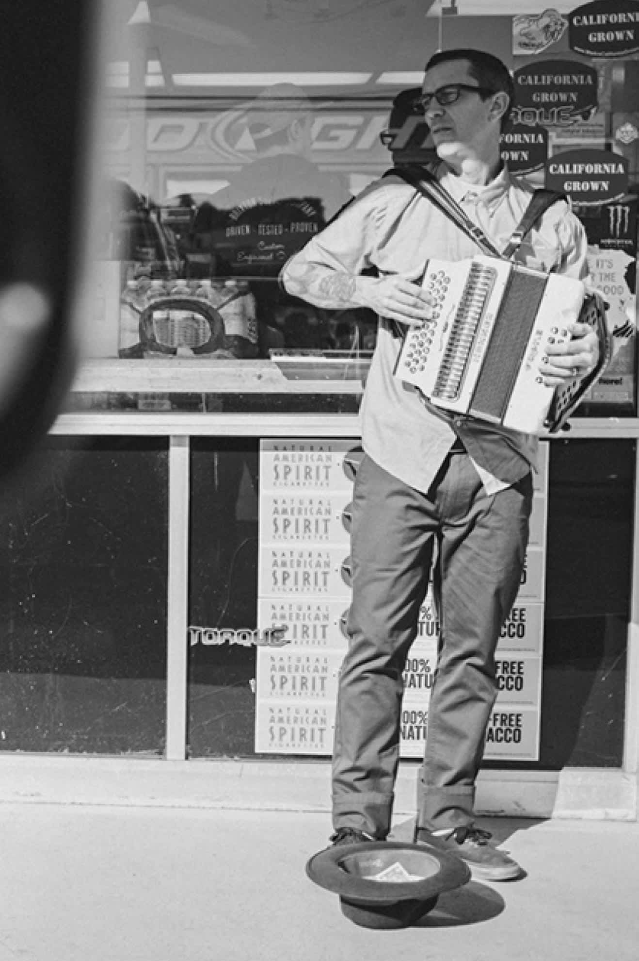 Unisex Stout Pork Pie in the color Black/Black - Additional Fit image