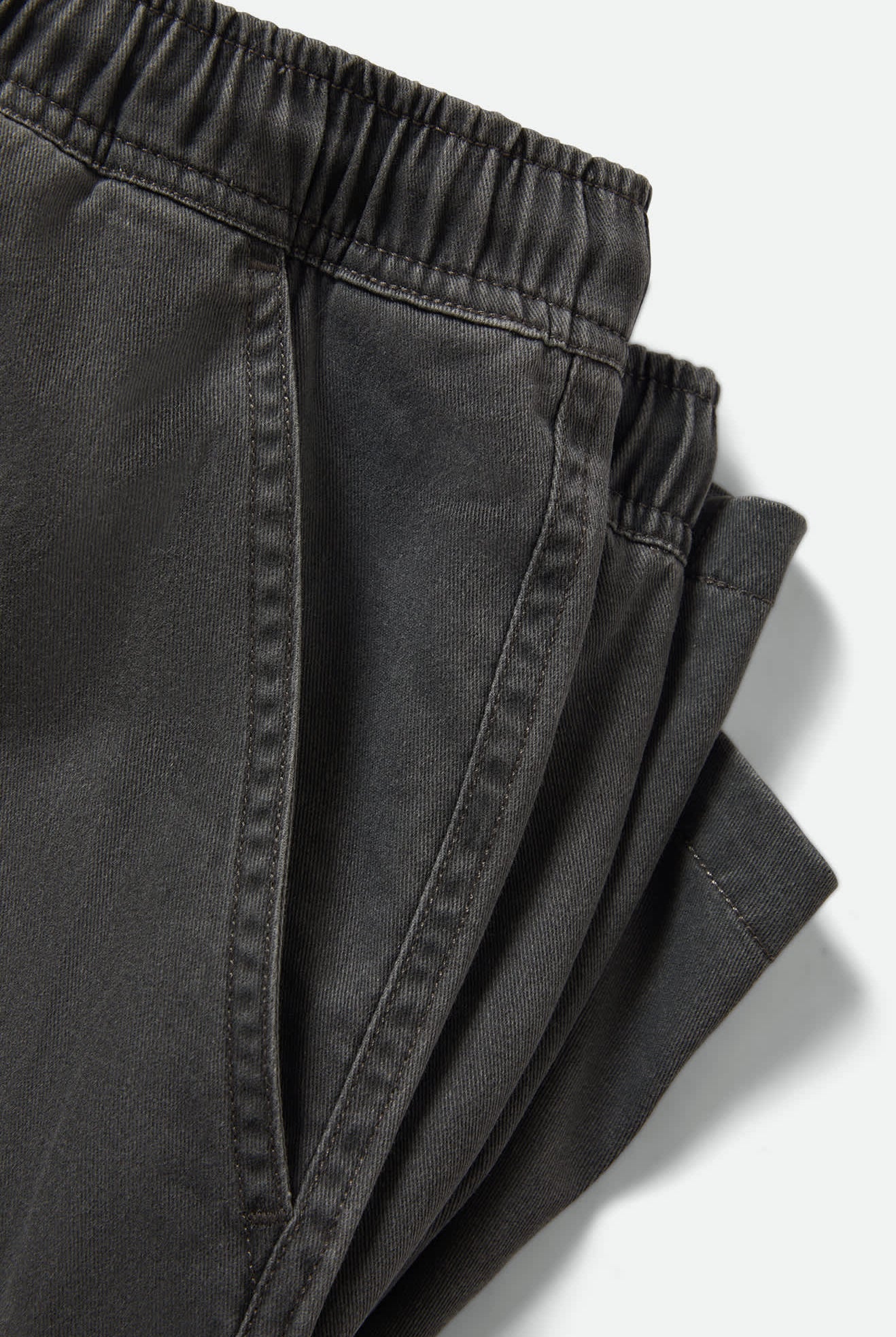 Men's Everyday Vintage Wash Short in the color Vintage Black - Additional Laydown image