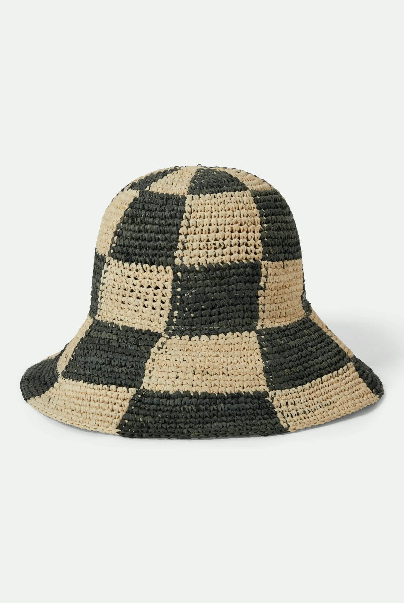 Women's Redding Bucket Hat in the color Whitecap/Deep Forest - Additional Laydown image