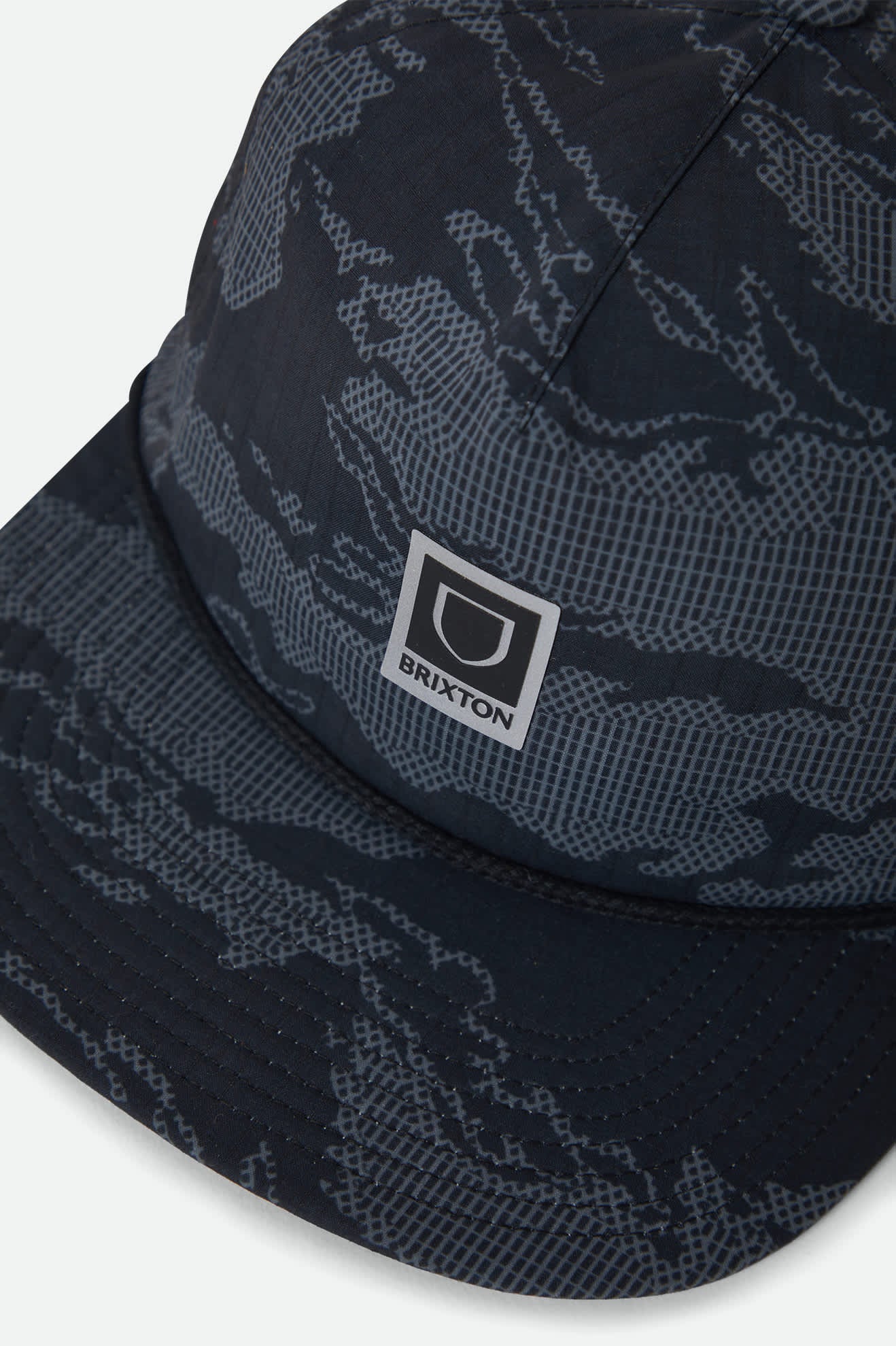 Unisex Journey Performance Snapback in the color Black Tiger Camo - Additional Laydown image