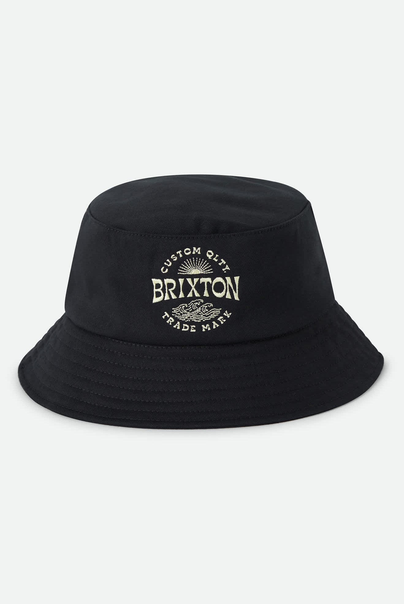 Unisex Current Packable Bucket Hat in the color Black - Additional Laydown image