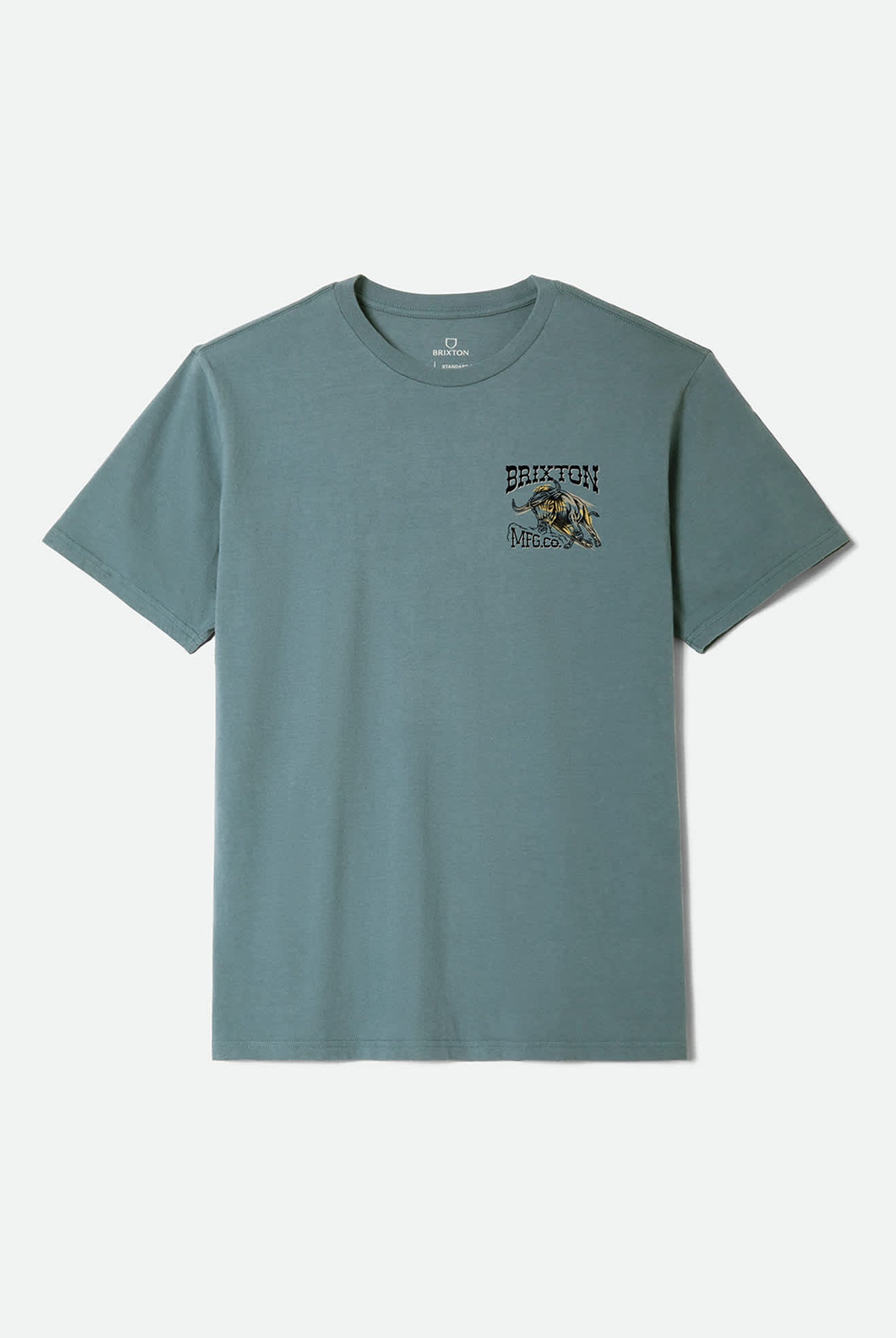 Men's Barquero Short Sleeve Standard T-Shirt in the color Ocean Breeze - Front Product View