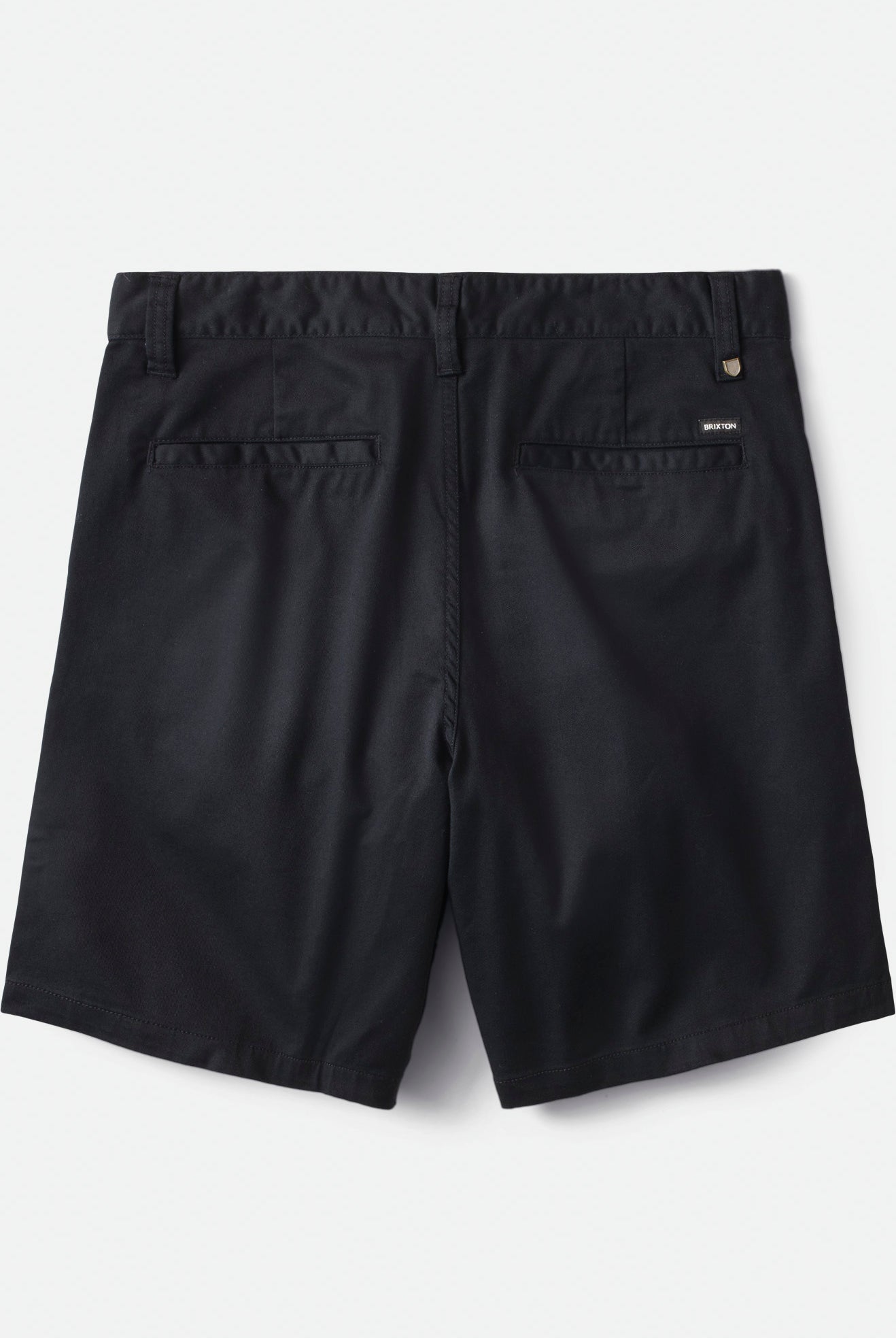 Back Laydown Image for Choice Chino Short 9" - Black