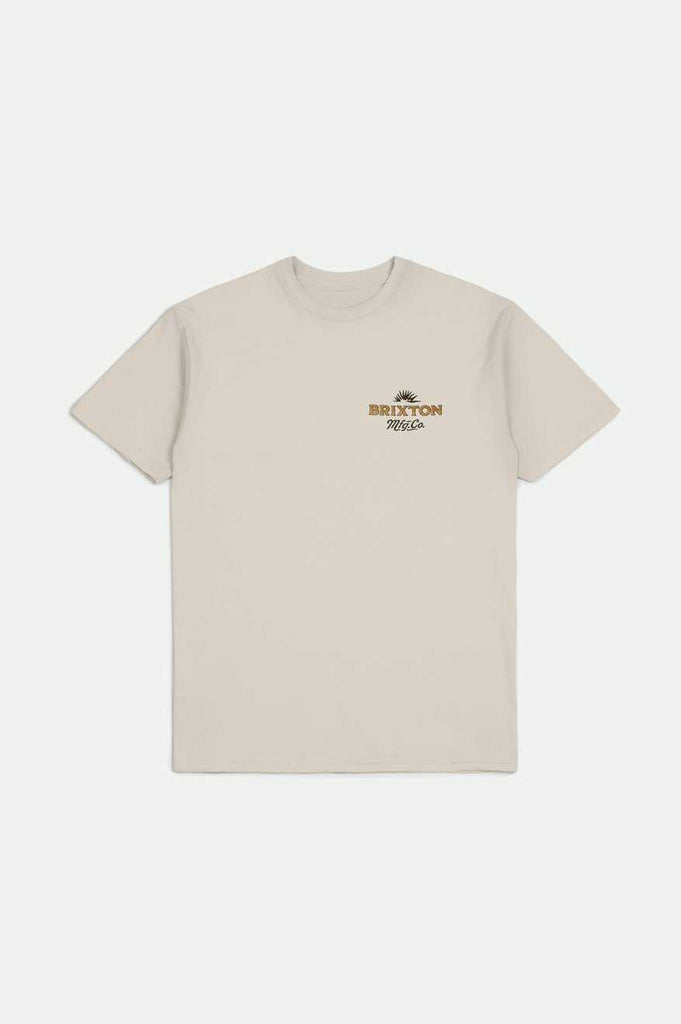 Brixton Wrangling S/S Standard T-Shirt - Cream