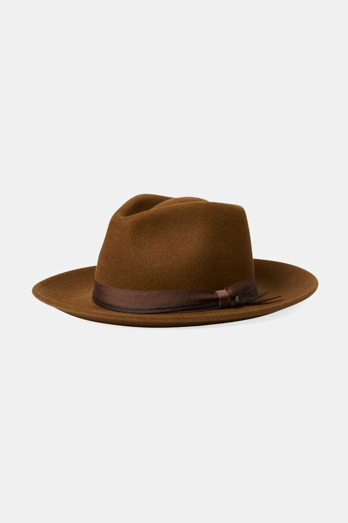 Brixton Dayton Convertabrim Rancher Hat - Coffee/Brown