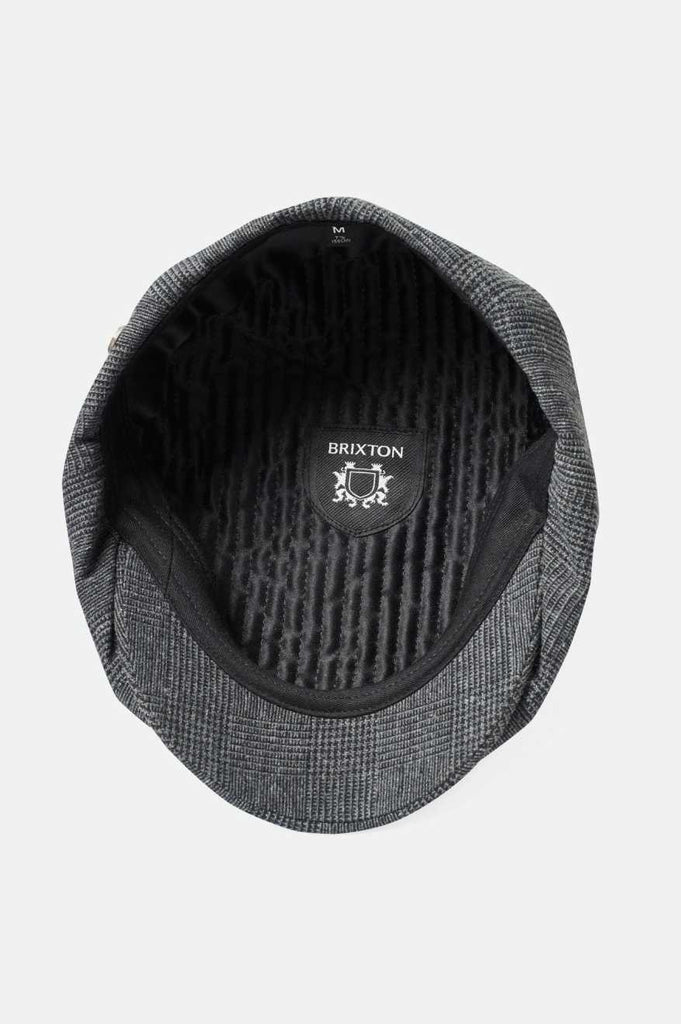 Brixton Brood Newsboy Cap - Charcoal