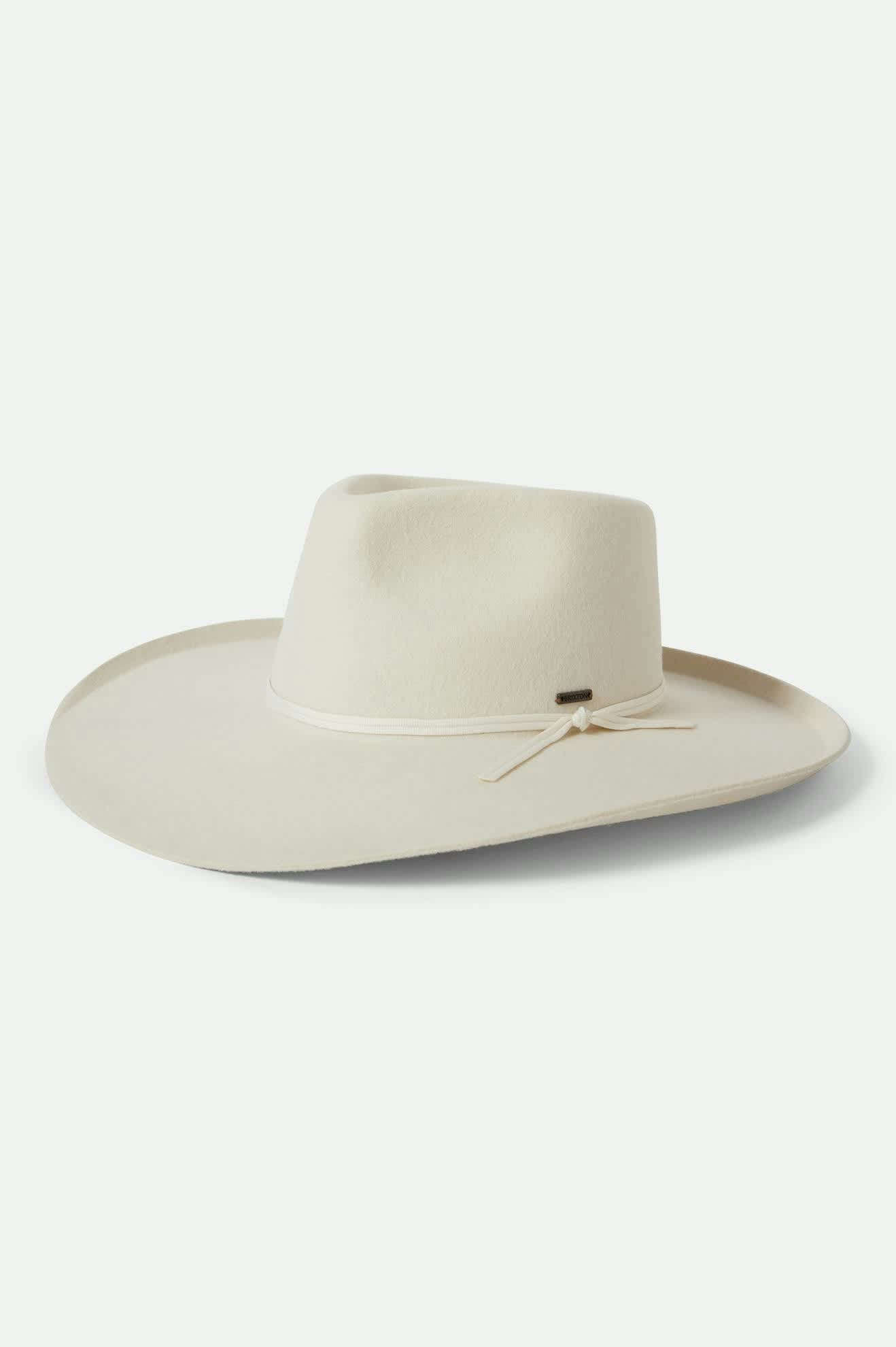 Women's Marlow Rancher Hat in the color Off White - Front Product View