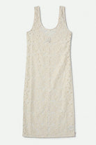Women's Lace Cover Up Dress in the color Whitecap - Front Product View