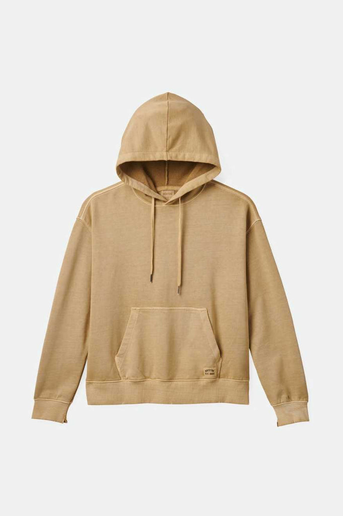 Brixton Cross Loop French Terry Hoodie - Sand