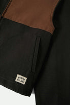 Women's Mechanic Women's Garage Jacket in the color Port/Black/Pinecone Brown - Additional Laydown image