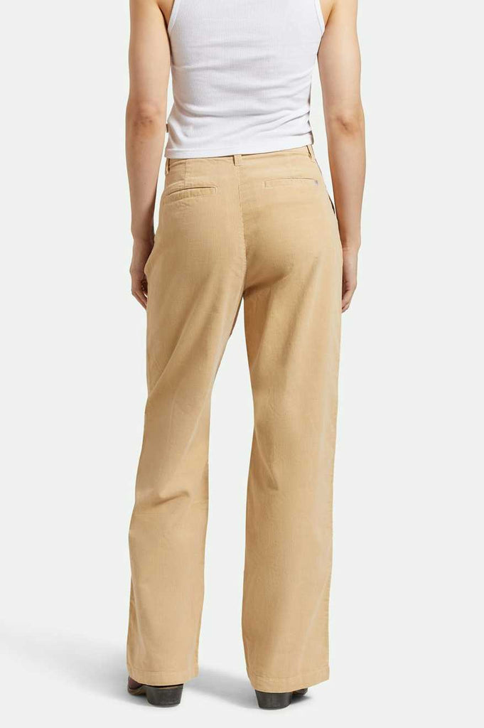 Brixton Ludlow Trouser Pant - Oat Milk