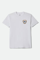 Men's Fraser Standard T-Shirt in the color White - Front Product View