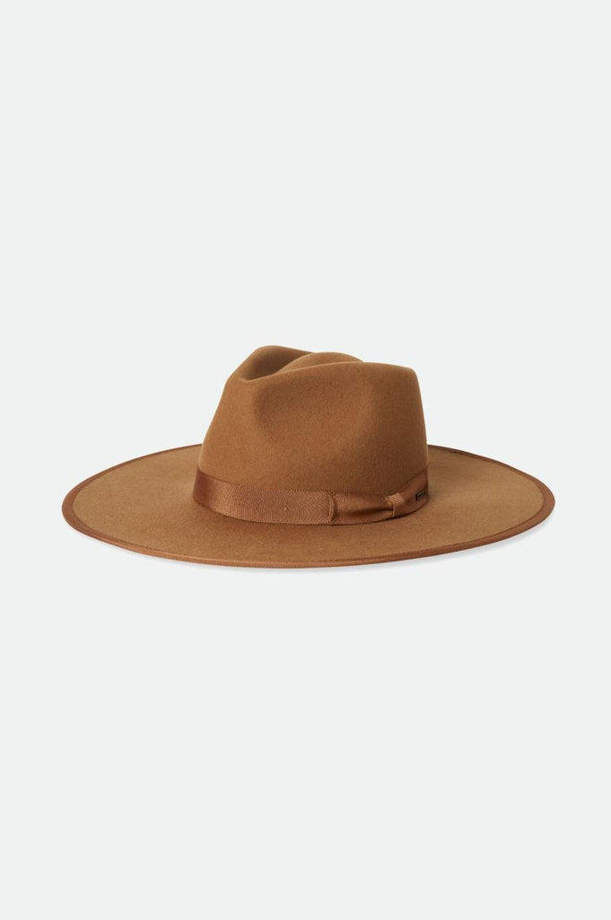 Brixton Jo Rancher Hat - Golden Brown