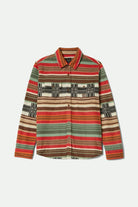 Men's Bowery Arctic Stretch Fleece in the color Multi Blanket Stripe - Front Product View