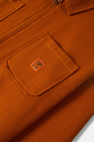 Men's Union Full Zip Flannel in the color Rustic Caramel - Additional Laydown image