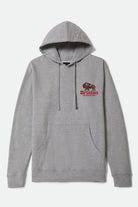 Men's Drifter Hoodie in the color Heather Grey - Front Product View