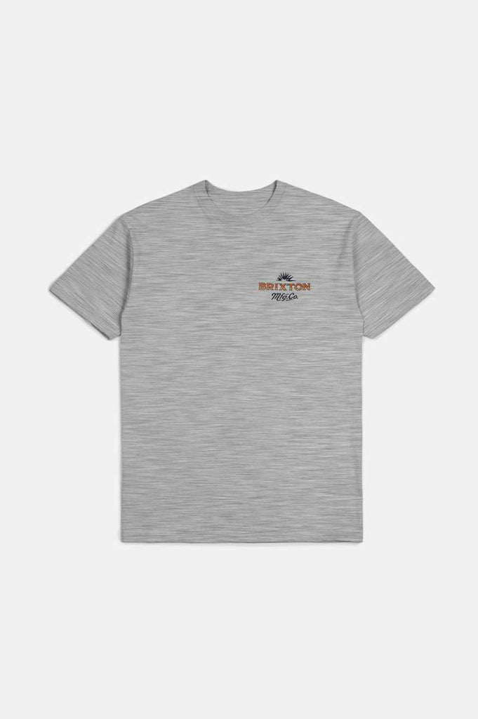 Brixton Wrangling S/S Standard T-Shirt - Heather Grey