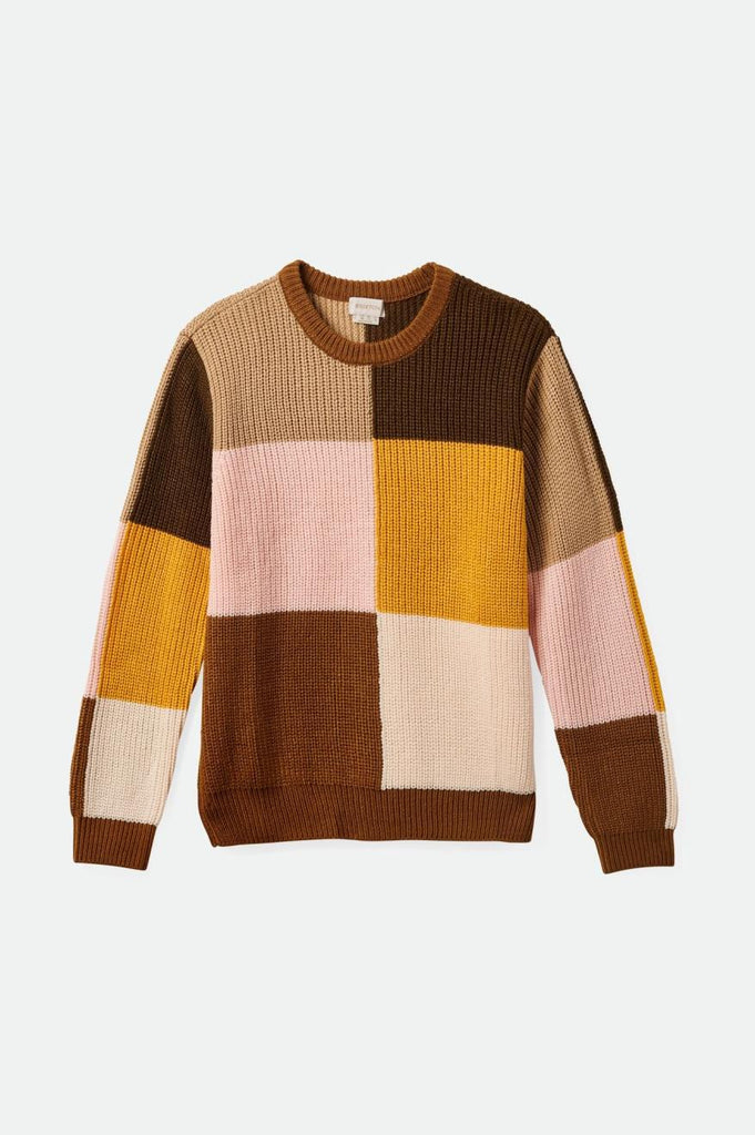 Brixton Savannah Sweater - Washed Copper