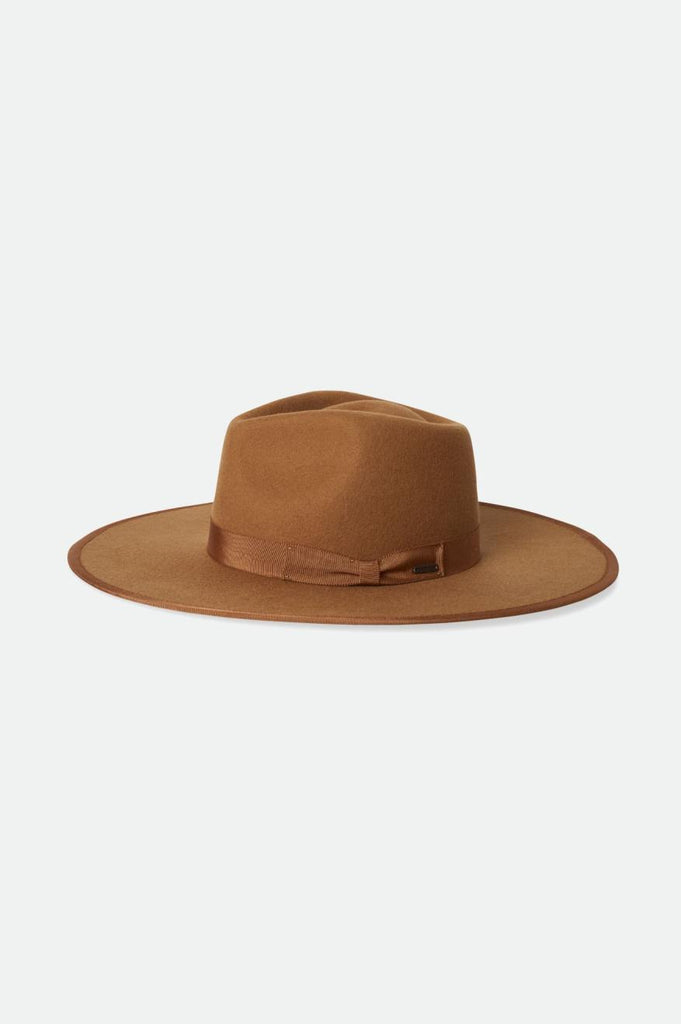 Brixton Jo Rancher Hat - Golden Brown