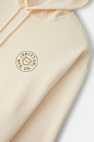 Men's Crest II Hood in the color Whitecap - Additional Laydown image