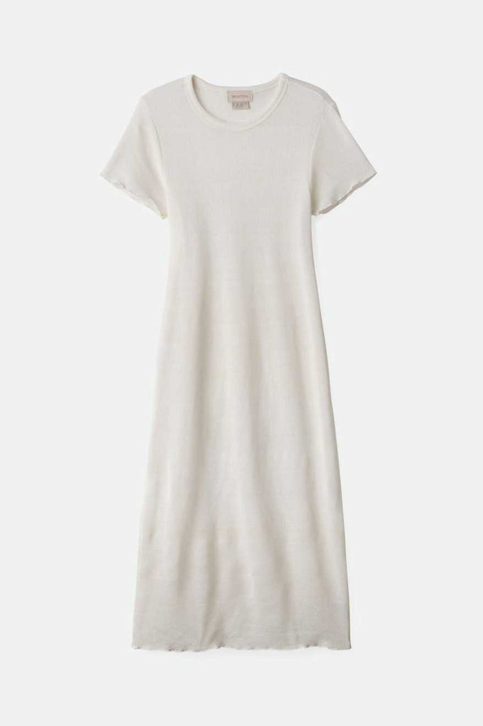 Brixton Sheer Knit Dress - Off White