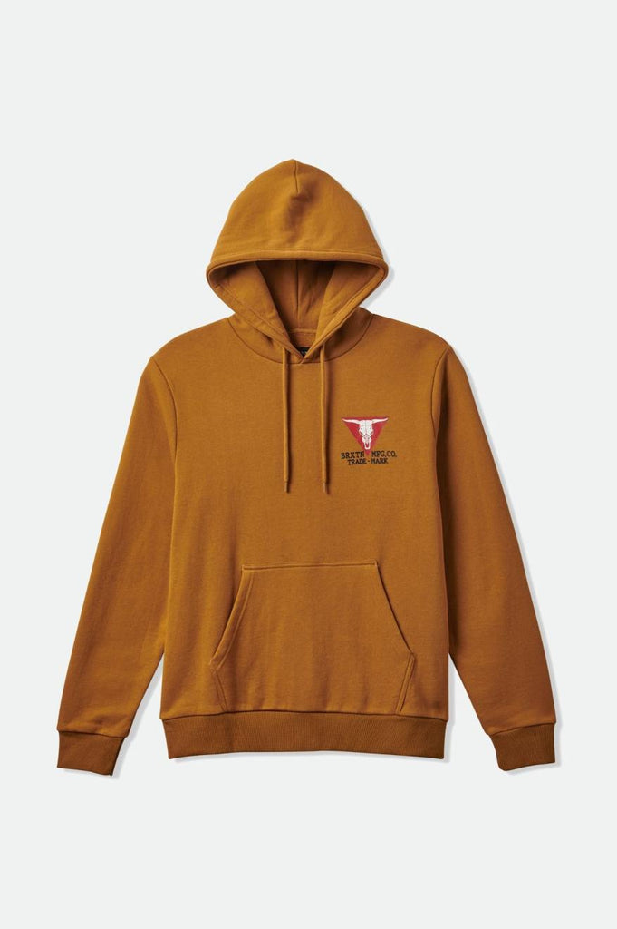 Brixton Galveston Fleece Hood - Golden Brown