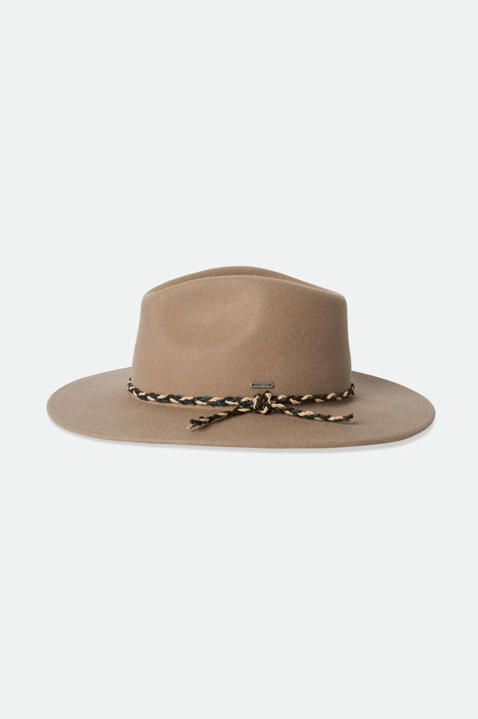 Brixton Messer Western Fedora - Sand