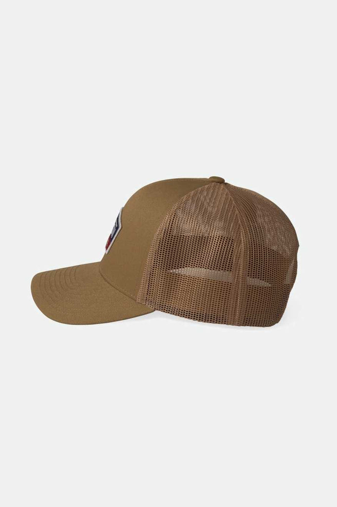 Brixton Regal Netplus Trucker Hat - Khaki/Khaki