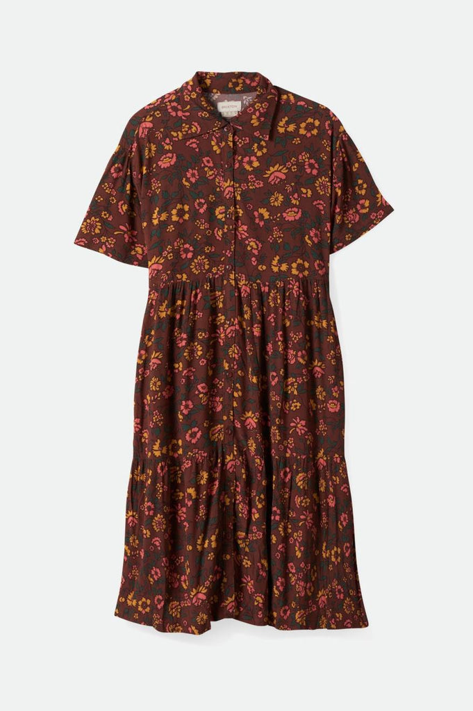 Brixton Beauford Dress - Rum Raisin