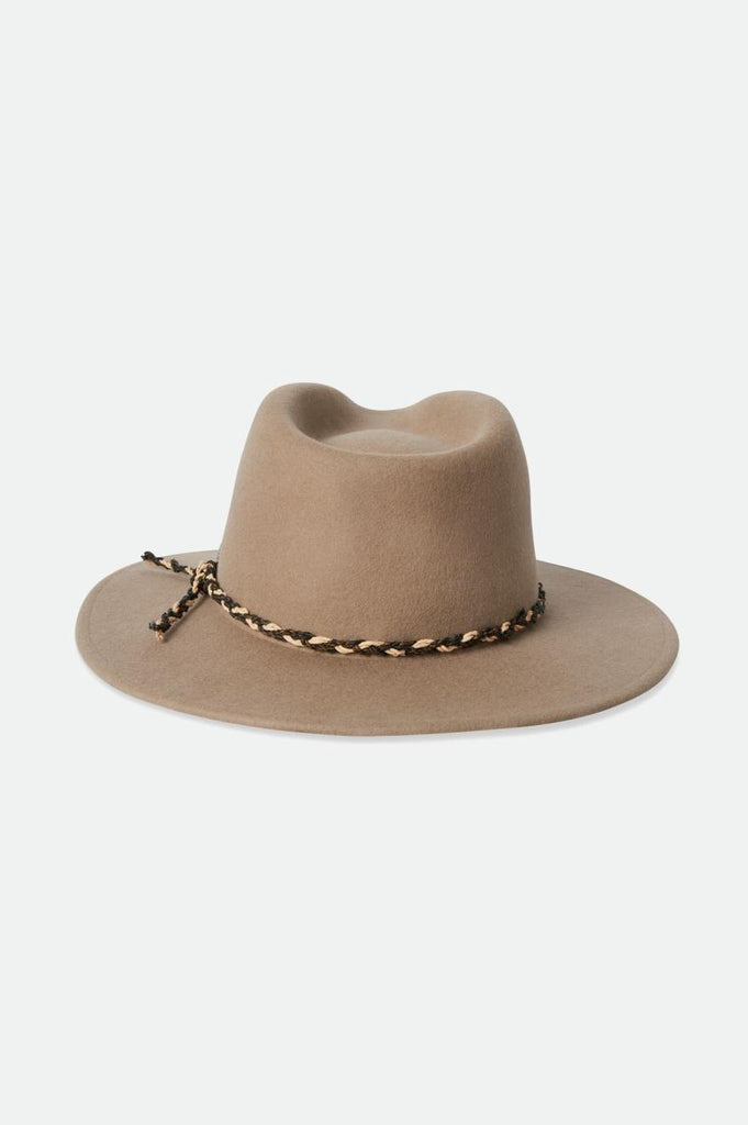 Brixton Messer Western Fedora - Sand