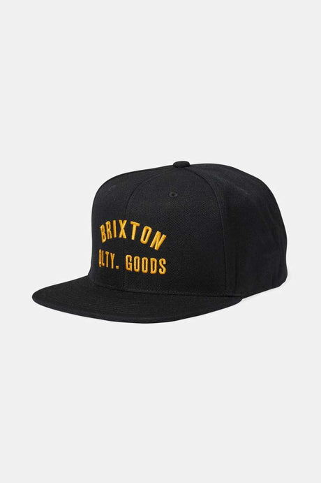 Brixton Unisex Woodburn Netplus Snapback - Black | Main