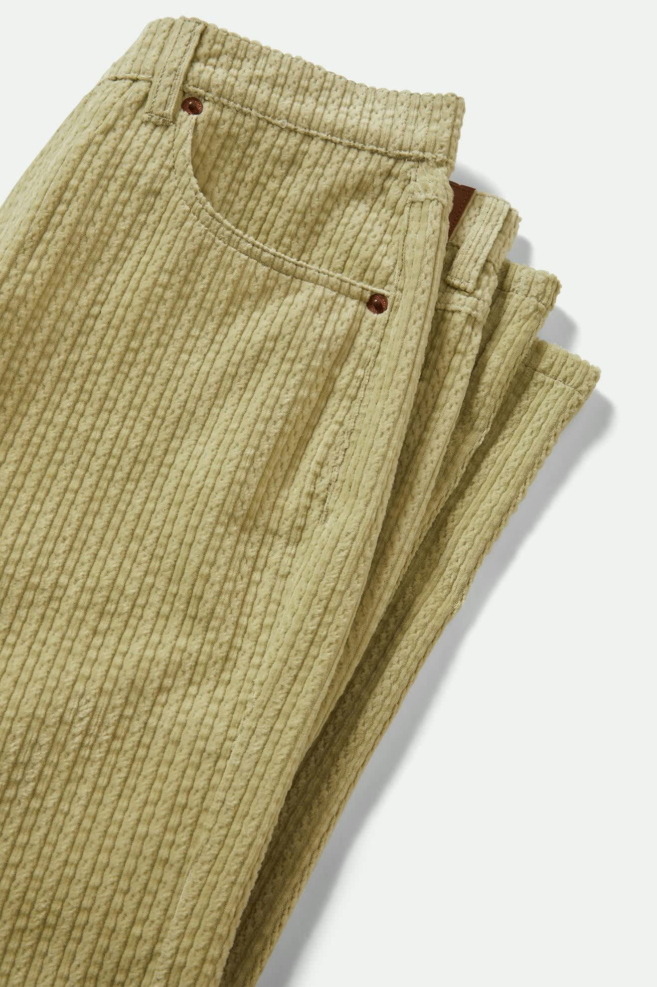Women's Margo Cropped 5-Pocket Pant in the color Elm - Additional Laydown image