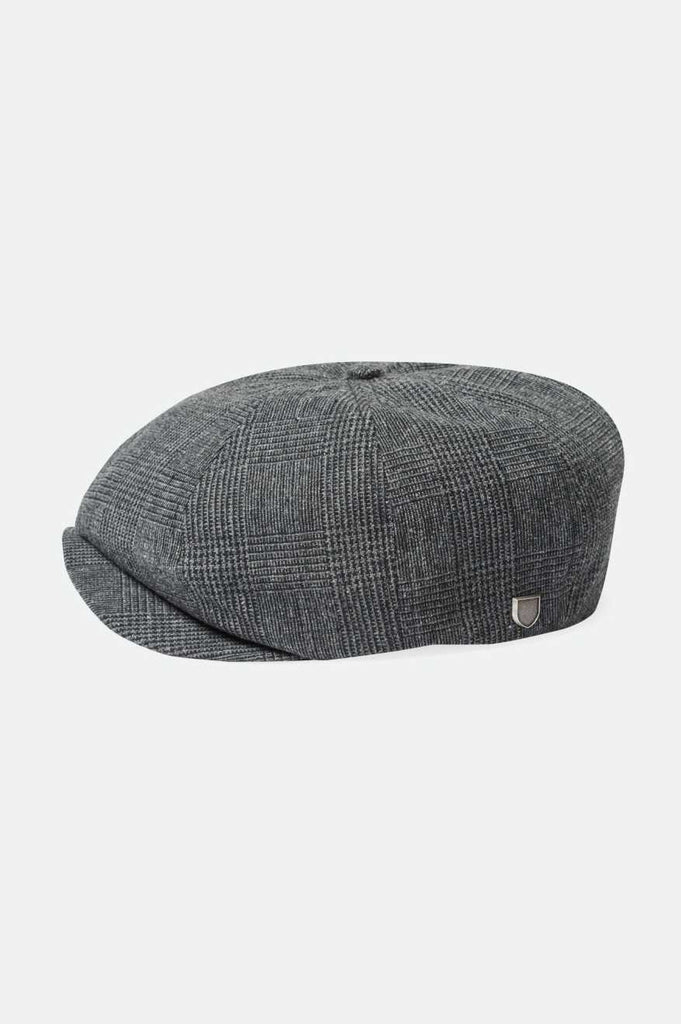 Brixton Brood Newsboy Cap - Charcoal