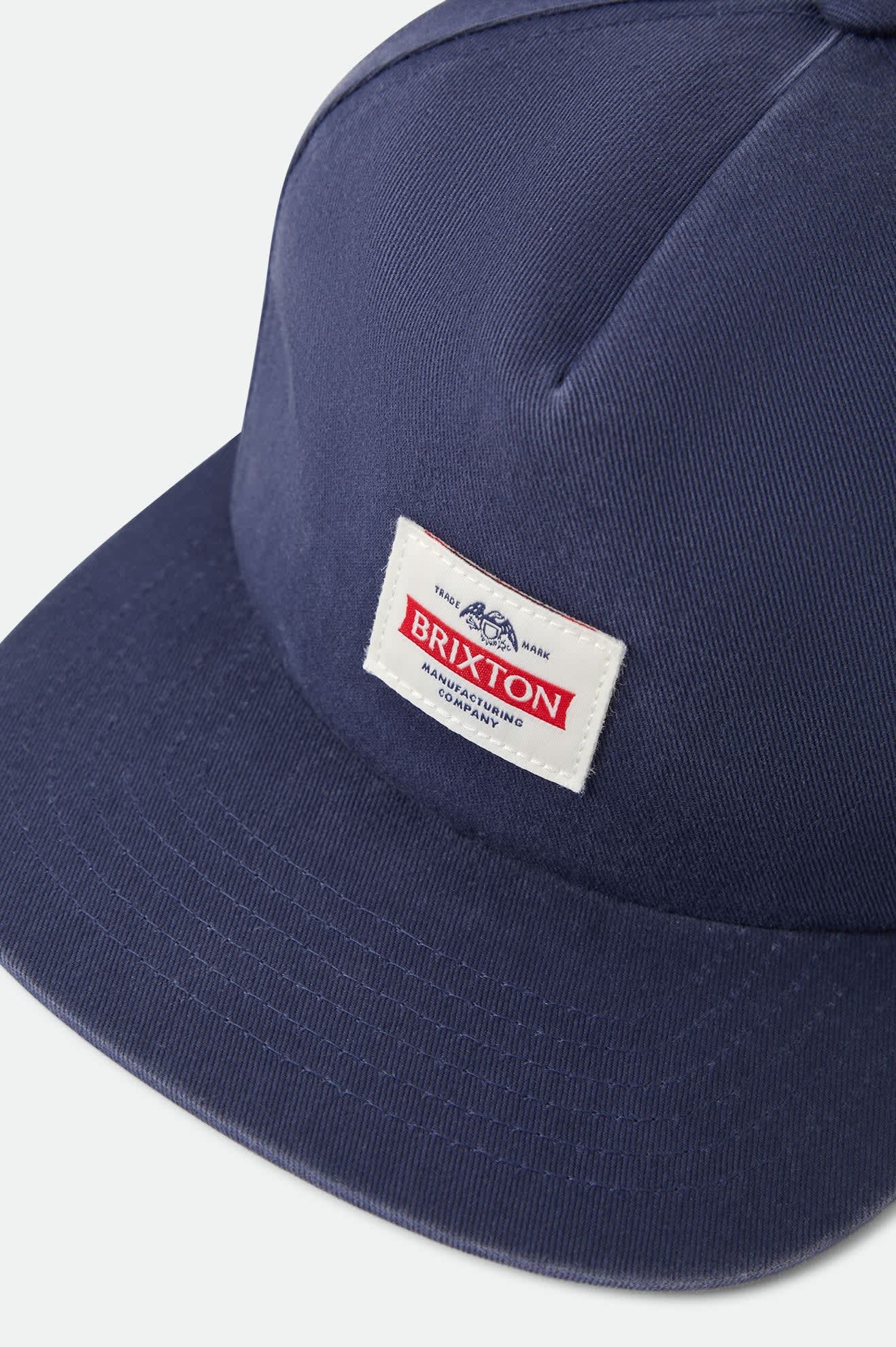 Unisex Trademark Adjustable Hat in the color Washed Navy - Additional Laydown image