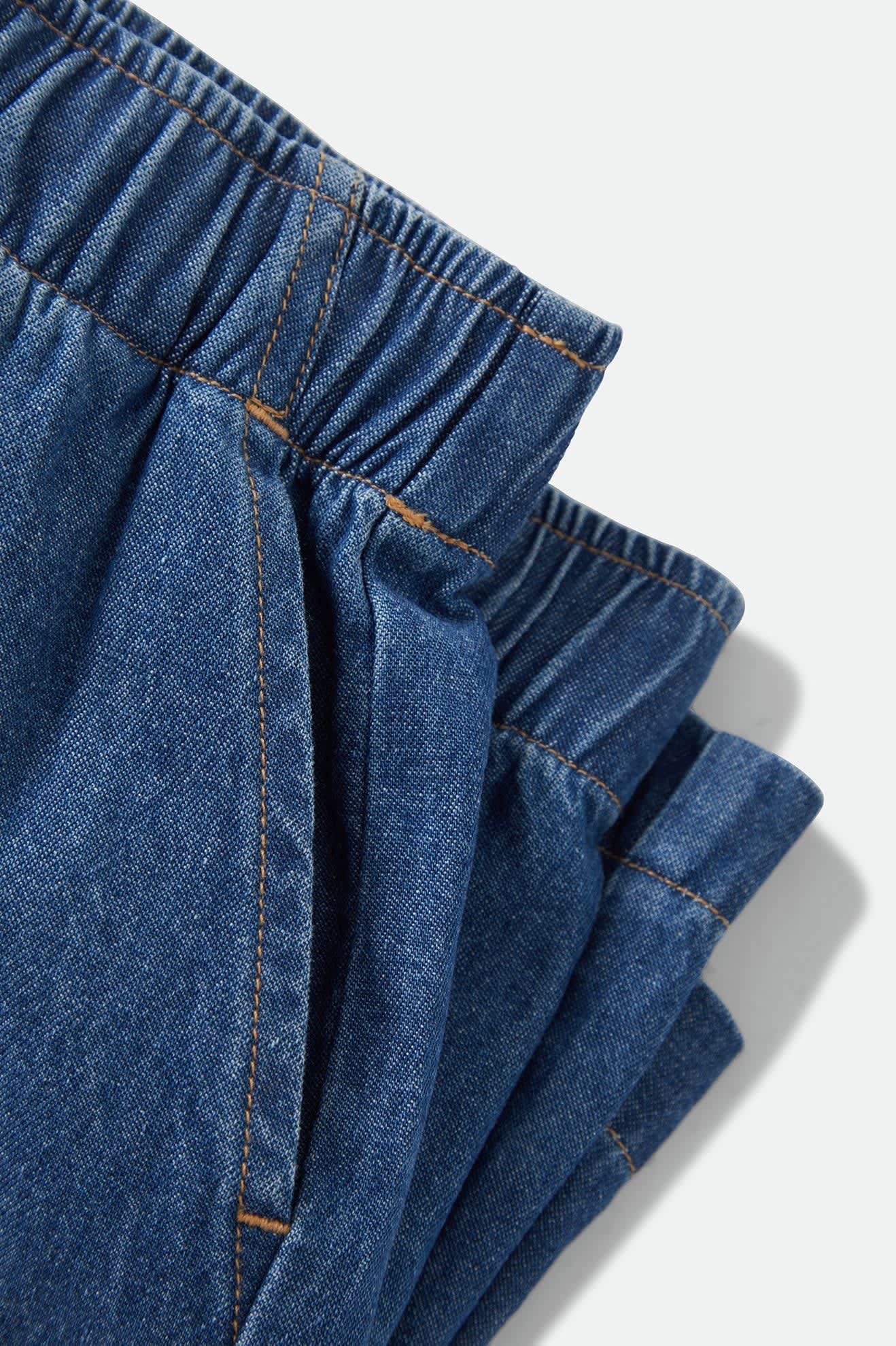 Women's Everyday Women's Short in the color Medium Chambray - Additional Laydown image