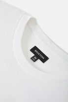 Men's Burger She Wrote Pocket T-Shirt in the color White - Additional Laydown image