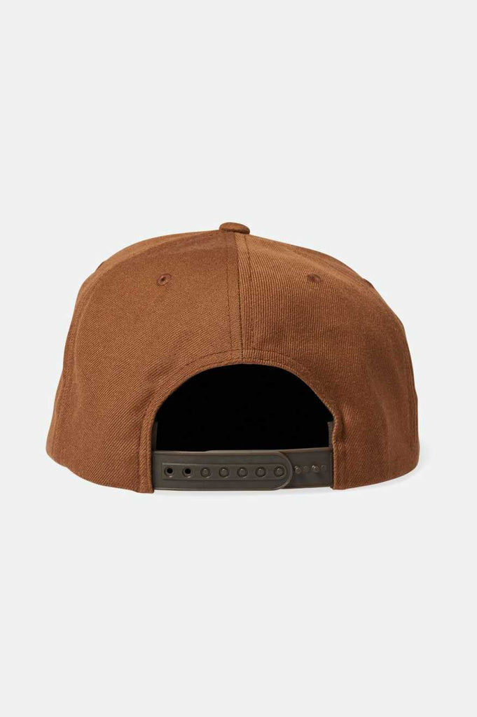 Brixton Oath III Snapback - Pinecone Brown